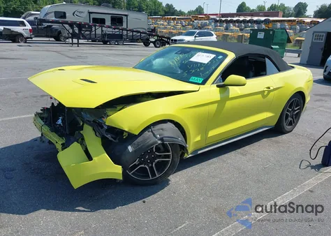 2021 Ford Mustang Ecoboost Premium from USA, damaged, VIN 1FATP8UH4M5110331